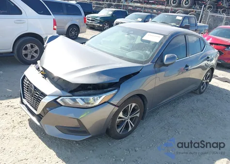 2021 Nissan Sentra Sv Xtronic Cvt z USA, uszkodzony, nr VIN 3N1AB8CV6MY215269